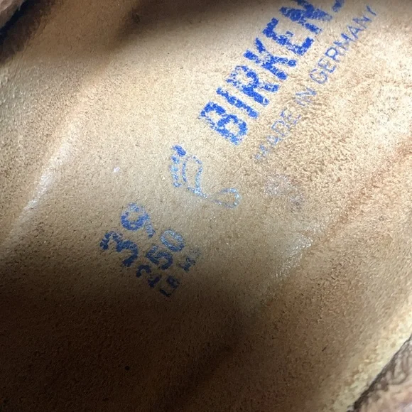 Women’s Birkenstock Arizona Leather Soft Footbed- Metallic Copper, size 39/250 - Picture 7 of 16